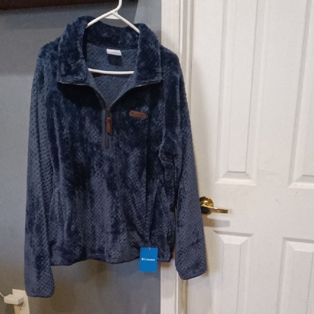 Columbia Navy Fleece Jacket